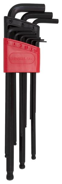 GEDORE R36675009 Winkelschraubendreher-Satz 6-kant 1.5-10 mm 9-teilig