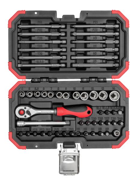 GEDORE R33003051 Bit-Satz 1/4 51tlg
