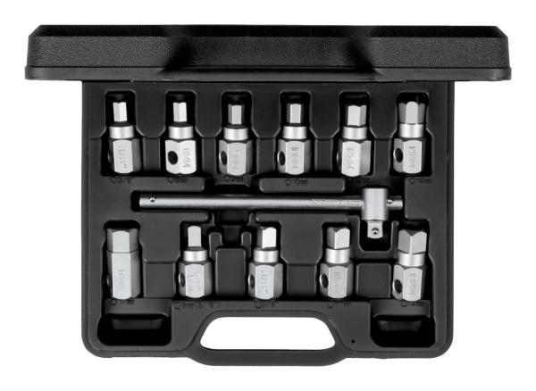 GEDORE R15553004 Öldienstschlüssel-Satz Q-Griff 3/8 12-teilig"