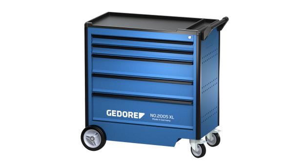 GEDORE 2005 XL 0221 Werkzeugwagen mit 5 Schubladen