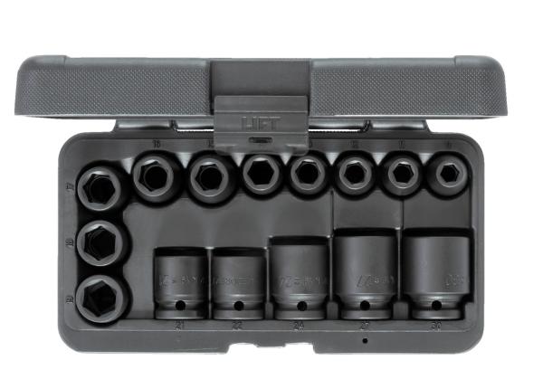 GEDORE K 19-015 Kraftschrauber-Satz 1/2 15-tlg"