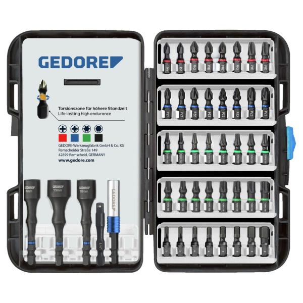 GEDORE 666-045 Torsions-Bit-Set 45-teilig
