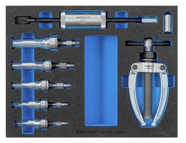 GEDORE 1101 CT-1.31/0-H Innenauszieher-Set in CT-Modul
