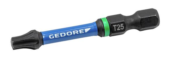 GEDORE 666 TR50 T20-02 Torsions-Bit-Satz TX T20, Länge 50 mm