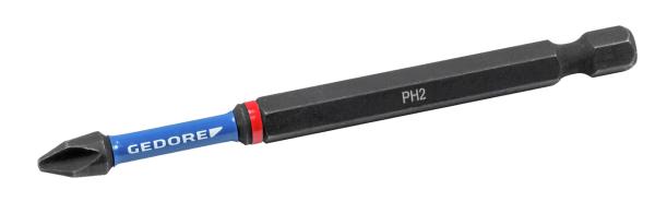 GEDORE 666 TR90 PH2-02 Torsions-Bit-Satz Kreuzschlitz PH 2, Länge 90 mm