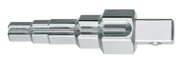 GEDORE 380100 Combi-Stufenschlüssel mit 5 Abstufungen 3/8-1""
