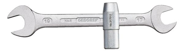 GEDORE 317012 Montageschlüssel M12 17x19mm