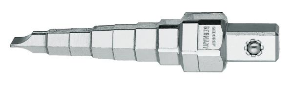 GEDORE 380150 Combi-Stufenschlüssel mit 8 Abstufungen 3/8-1""