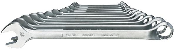 GEDORE 1 B-012 Ring-Maulschlüssel-Satz 12-teilig 10-32 mm