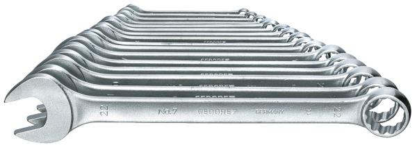 GEDORE 7-017 Ring-Maulschlüssel-Satz 17-teilig UD-Profil 6-22 mm