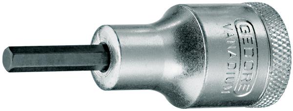 GEDORE IN 19 10 Schraubendrehereinsatz 1/2 Innen-6-kant 10 mm"