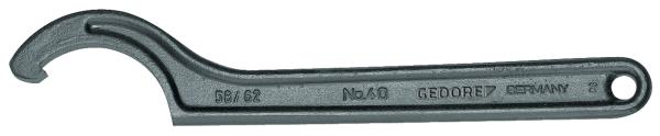GEDORE 40 34-36 Hakenschlüssel, DIN 1810 Form A, 34-36 mm