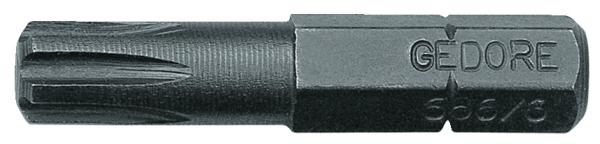 GEDORE 686 8 S-010 Schraubendreherbit 1/4, Vorteilspack 10-teilig, RIBE M8"