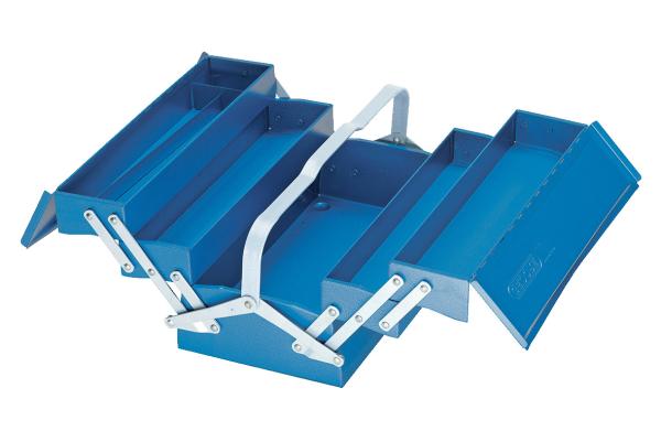 GEDORE 1265 L Werkzeugkasten, leer, 5 Fächer, 210x420x225 mm