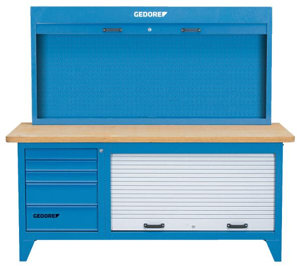 GEDORE BR 1500 LH Kombination Werkbank mit Schrank