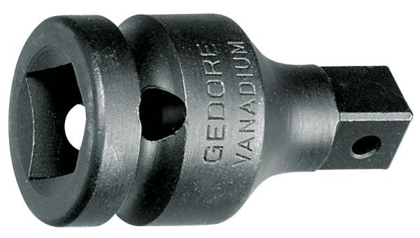 GEDORE KB 1930 Kraftschrauber-Reduzierstück 1/2 auf 3/8""