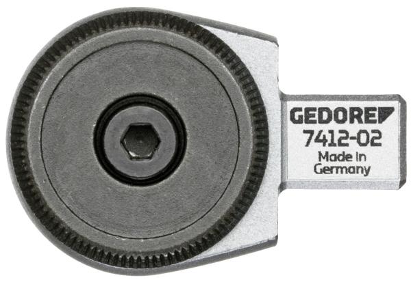 GEDORE 7412-02 Einsteckumschaltknarre 1/2, 9x12"