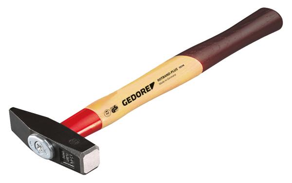 GEDORE 600 E-300 Schlosserhammer ROTBAND-PLUS mit Eschenstiel, 300 g