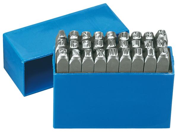 GEDORE 2201-6 Schlagbuchstaben 27-teilig