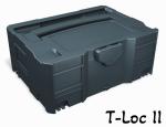 Tanos systainer T-Loc II 80100007 anthrazit (B x H x T) 396 x 157.5 x 296 mm