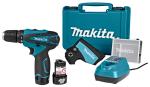 Makita DF330DWE Akku-Bohrschrauber 10,8V im Koffer inkl. 2x Akku 1,5Ah