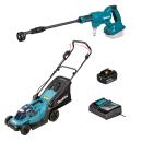 Makita Akku-Kombo-Kit 18V DLX2583T DLM330Z und DHW180Z inkl. Akku